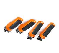 BXNLY Pedale di Riposo per Honda CB600F E per Hornet 2007-2015 2014 2013 2012 2011 2010 2009 2008 Pedane Anteriori Posteriori per Moto(Orange)