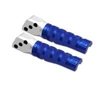 BXNLY Pedale di Riposo per Kawasaki ZX-10R ABS ZX10R ZX 10R ZX 10 R ABS 2008-2015 2009 2010 2011 2012 2013 2014 Moto Poggiapiedi Passeggero Poggiapiedi Pedali Posteriori(Blue)