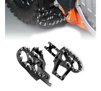 BXNLY Pedale di Riposo Poggiapiedi Estensibili per Moto per Honda CRF250R 2004-2020 2021 2022 2023 2024/CRF450R 2002-2021 2023 2024 Poggiapiedi per Moto