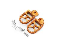 BXNLY Pedale di Riposo Ricambi per Moto, Accessori, Poggiapiedi, Pedane, Pedane per Yamaha YZ65 2018-2023 2022 2021 2020 2019(Orange)