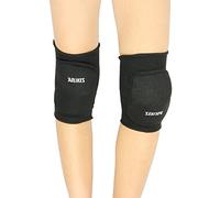 BXT Ginocchiere Rotulea in cotone morbido e traspirante Ginocchiera ragazza ragazzo tendon, 815 anni, nero