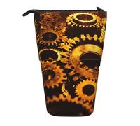 Bxzpzplj Astuccio telescopico per cancelleria con stampa corona di spine, per articoli scolastici, trucchi, Gears Orologio Bronzo Century1, Taglia unica