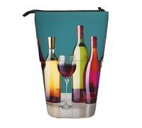 Bxzpzplj Astuccio telescopico per matite, cancelleria, trucchi, per adolescenti, materiale scolastico, Bicchieri da cocktail e vino senza bottiglia, Taglia unica