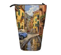 Bxzpzplj Lord Howe Island Sea Turtle Print Standing Pencil Case per ufficio Cancelleria Retrattile Astuccio Matita Sacchetto di Lavoro, Italiana Street3, Taglia unica