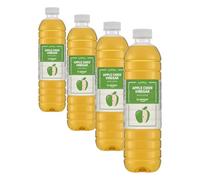 by Amazon Aceto Di Sidro Di Mele, 500ml (Confezione da 4)