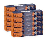 by Amazon Caffè Colombiano Compatibili Nespresso, Tostatura media, 100 Capsule Alluminio, 10 unità, confezione da 10 - Certificato Rainforest Alliance