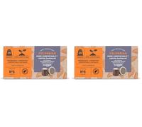 by Amazon Capsule Caffè Compostabili Compatibili con Nespresso, 100% Arabica Colombiana, 20 Conteggio (Confezione da 2)