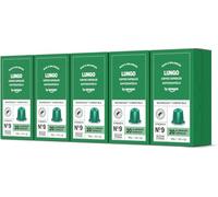 by Amazon Capsule Caffè Lungo compatibili con Nespresso, tostatura media, 100 unità, 5 confezioni da 20 - Certificato Rainforest Alliance