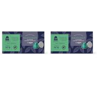 by Amazon Capsule di caffè in alluminio aromatizzate alla nocciola compatibili con Nespresso, 20 pezzi (1 confezione da 40), Certificato Rainforest Alliance