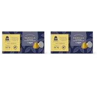 by Amazon Capsule in alluminio di caffè aromatizzate alla vaniglia compatibili con Nespresso, 20 pezzi (1 confezione da 40), Certificato Rainforest Alliance