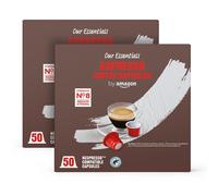 by Amazon Capsule in Plastica di Caffè Espresso compatibili con Nespresso