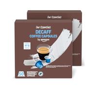 by Amazon Capsule in Plastica di Caffè Lungo Decaffeinato Compatibili con Nespresso, Tostatura media, 100 Pezzi (2 Confezioni da 50) - Certificato Rainforest Alliance