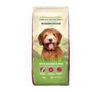 by Amazon Complete Dry Dog Food with Salmon and Rice for Medium and Large Breeds 15kg (Precedentemente un marchio Lifelong, stesso prodotto)
