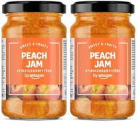by Amazon Confettura Di Pesche, 454g (Confezione da 2)