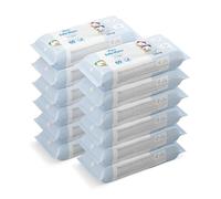 by Amazon Disney 720 Salviettine Umidificate Ultra Sensitive per Neonati, 100% Fibre Vegetali, 99% Acqua, Senza Profumazione, 12 Confezioni da 60, (in Precedenza un Marchio by Amazon, Stesso Prodotto)