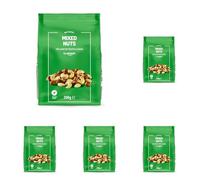 by Amazon Frutta a Guscio Assortita - 200g (Confezione da 5)