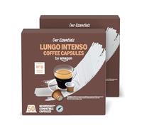 by Amazon Lungo Intenso, tostatura media, capsule compatibili Nespresso, 100 unità, 2 Confezioni da 50 - Certificato Rainforest Alliance