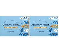 by Amazon MSC Filetti Di Acciughe All'olio Di Semi Di Girasole, 6x50g (Confezione da 2)