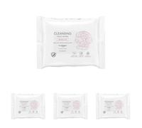 by Amazon Salviette detergenti per il viso con micellare, struccanti, profumate, 25 salviette (Confezione da 4)