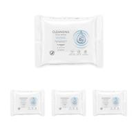 by Amazon Salviette detergenti per il viso con, struccanti, profumate, 25 salviette (Confezione da 4)