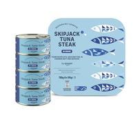 by Amazon Tonno intero al naturale, 4 x 195g