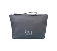 By Byblos Beauty Case Medio Donna in Ecopelle Grigio con Polsino