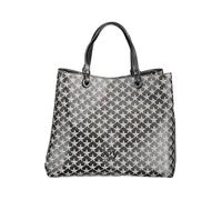 By Byblos Borsa Chic nera a due manici con dettagli donna a contrasto, nero