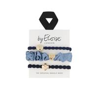 By Eloise London Bangle Set Denim Days elastico per capelli