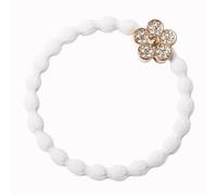 By Eloise London Bling Charms Daisy Flower White elastico per capelli