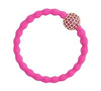 By Eloise London Bling Charms Disco Ball elastico per capelli colore rosa