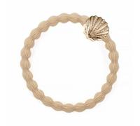 By Eloise London Bling Charms Seashell elastico per capelli colore beige