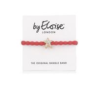 By Eloise London Bling Charms Starfish elastico per capelli colore corallo