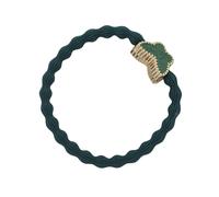 By Eloise London Enamel Gold Butterfly Elastico per capelli donna 1 pz colore Bottle Green