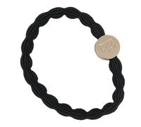 By Eloise London Letter Charms Gold elastico per capelli colore nero