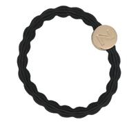 By Eloise London Letter Charms Gold elastico per capelli colore nero