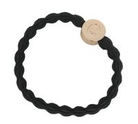 By Eloise London Letter Charms Gold elastico per capelli colore nero