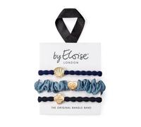 By Eloise London Set Denim Days elastico per capelli