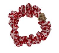 By Eloise London Silk Scrunchie Gold Heart elastico per capelli