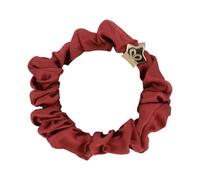 By Eloise London Gold Star Silk Scrunchie colore Persimmon