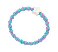 By Eloise London Silver Star Pink on Blue elastico per capelli
