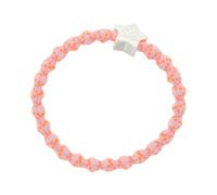 By Eloise London Silver Star Orange on Pink elastico per capelli