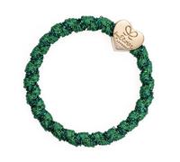 By Eloise London Woven Gold Heart elastico per capelli