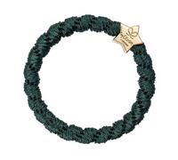 By Eloise London Woven Gold Star elastico per capelli colore verde