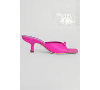 By Far Erin Hot Pink Grained Leather Pink Taglia: 35 | Infradito Outlet | Donna | Rosa