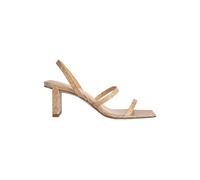 By Far Liu Blonde Snake Print Leather Taglia: 40 | Sandali Outlet | Donna |