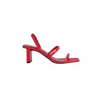 By Far Liu Red Grained Leather Taglia: 35 | Sandali Outlet | Donna | Rosso