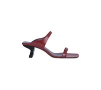 By Far Paola Red Semi Patent Leather Taglia: 36 | Infradito Outlet | Donna | Rosso