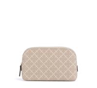 by Malene Birger Bae Small Pochette trucchi beige, pelle sintetica, 22 x 13 x 7cm