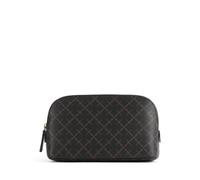 by Malene Birger Bae Small Pochette trucchi marrone scuro, pelle sintetica, 22 x 13 x 7cm