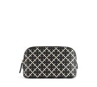 by Malene Birger Bae Small Pochette trucchi nero, pelle sintetica, 22 x 13 x 7cm